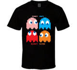 Streetwear Skate or Die Pac-Man Video Game Retro 80s T Shirt Men's Pac Man Pacman