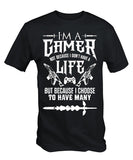 I'm a Gamer T Shirt Fashion Men T Shirt Clothing Printed Cotton Man o Neck Top