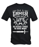 I'm a Gamer T Shirt Fashion Men T Shirt Clothing Printed Cotton Man o Neck Top