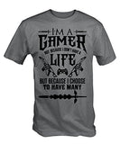 I'm a Gamer T Shirt Fashion Men T Shirt Clothing Printed Cotton Man o Neck Top