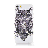 Phone Case with Cartoon Animals For Iphone 5 / 5S / SE