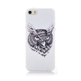 Phone Case with Cartoon Animals For Iphone 5 / 5S / SE