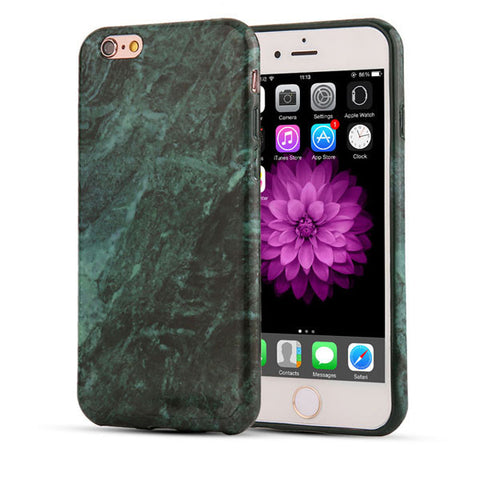 Marble Stone Back Cover Hard PC Plastic Phone Case for Apple iPhone 5 5s SE 6 6S / Plus Coque Ultra thin Smooth Cases