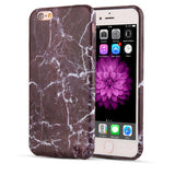 Marble Stone Back Cover Hard PC Plastic Phone Case for Apple iPhone 5 5s SE 6 6S / Plus Coque Ultra thin Smooth Cases