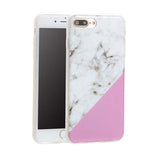 Marble Phone Cases for iphone 7 7 Plus Case Fashion Rock Stone Pattern IMD Soft TPU GEL Rubber Silicon Texture Cover Funda Coque