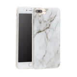 Marble Phone Cases for iphone 7 7 Plus Case Fashion Rock Stone Pattern IMD Soft TPU GEL Rubber Silicon Texture Cover Funda Coque