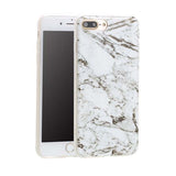 Marble Phone Cases for iphone 7 7 Plus Case Fashion Rock Stone Pattern IMD Soft TPU GEL Rubber Silicon Texture Cover Funda Coque