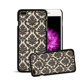 Retro Palace Flower Case For iPhone 7 Plus Cover Vintage Print Pattern Henna Floral Paisley Flower Shell Phone Cases Funda Coque