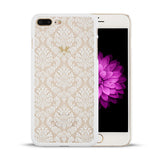 Retro Palace Flower Case For iPhone 7 Plus Cover Vintage Print Pattern Henna Floral Paisley Flower Shell Phone Cases Funda Coque