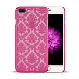 Retro Palace Flower Case For iPhone 7 Plus Cover Vintage Print Pattern Henna Floral Paisley Flower Shell Phone Cases Funda Coque