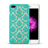 Retro Palace Flower Case For iPhone 7 Plus Cover Vintage Print Pattern Henna Floral Paisley Flower Shell Phone Cases Funda Coque