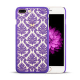 Retro Palace Flower Case For iPhone 7 Plus Cover Vintage Print Pattern Henna Floral Paisley Flower Shell Phone Cases Funda Coque