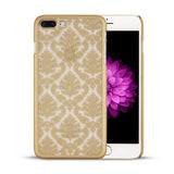 Retro Palace Flower Case For iPhone 7 Plus Cover Vintage Print Pattern Henna Floral Paisley Flower Shell Phone Cases Funda Coque