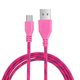 Robotsky 1M Micro USB Cable For Samsung Galaxy S7 Huawei P8 Lite Xiaomi Charger Data Sync Nylon USB Cable For Tablet PC Charging