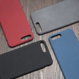 Ultra thin Matte Frosted Phone Cases For Apple iphone 7 7 Plus Capa Coque Soft Slim Back Cover Fashion Simple Style Funda Shell