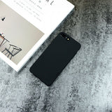 Ultra thin Matte Frosted Phone Cases For Apple iphone 7 7 Plus Capa Coque Soft Slim Back Cover Fashion Simple Style Funda Shell