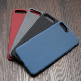 Ultra thin Matte Frosted Phone Cases For Apple iphone 7 7 Plus Capa Coque Soft Slim Back Cover Fashion Simple Style Funda Shell
