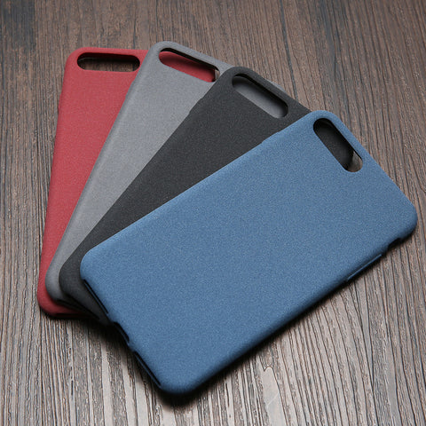 Ultra thin Matte Frosted Phone Cases For Apple iphone 7 7 Plus Capa Coque Soft Slim Back Cover Fashion Simple Style Funda Shell