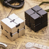 Infinity Magic Cube Infinity  Cube Finger Cube toy for Autism and ADHD Relief Focus Anxiety Stress Relax Gift Toy Hand Spinner