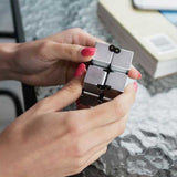 Infinity Magic Cube Infinity  Cube Finger Cube toy for Autism and ADHD Relief Focus Anxiety Stress Relax Gift Toy Hand Spinner