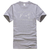 May the (F=mdv/dt) Be with You | Funny Physics Science Unisex T-shirt Short Sleeves
