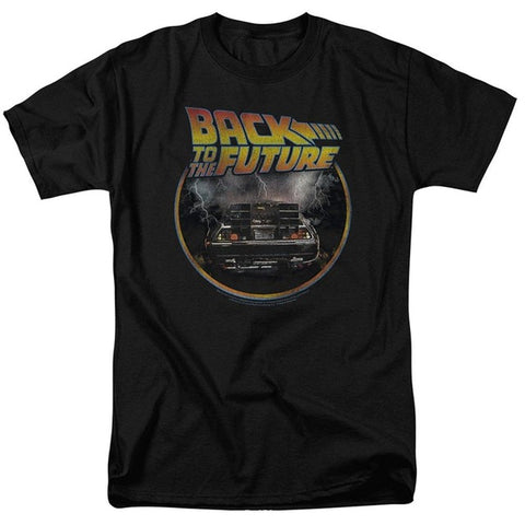 Back to the Future Delorean T Shirt Summer Men Fashion Cool Short Sleeve Tee Shirt Tops