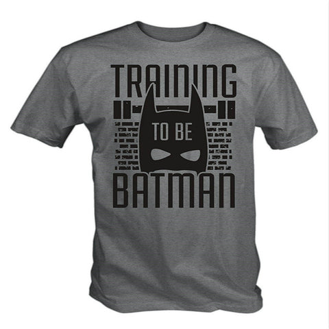 Training To Be Batman T-Shirt Fashion Men T Shirt